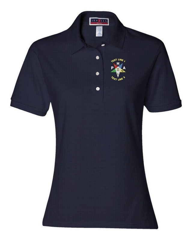 (image for) OES Eastern Star PHA Ladies Polo